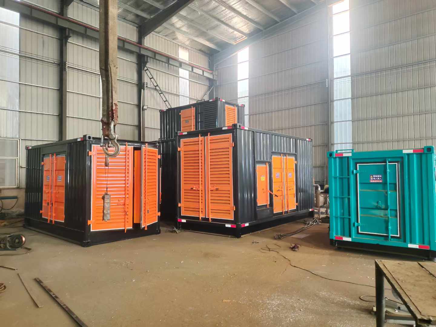 临桂500kw柴油发电机组可以带动多少功率设备？