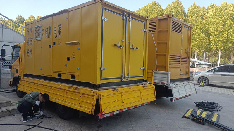 临桂柴油发电机组和UPS电源配合使用时的注意事项